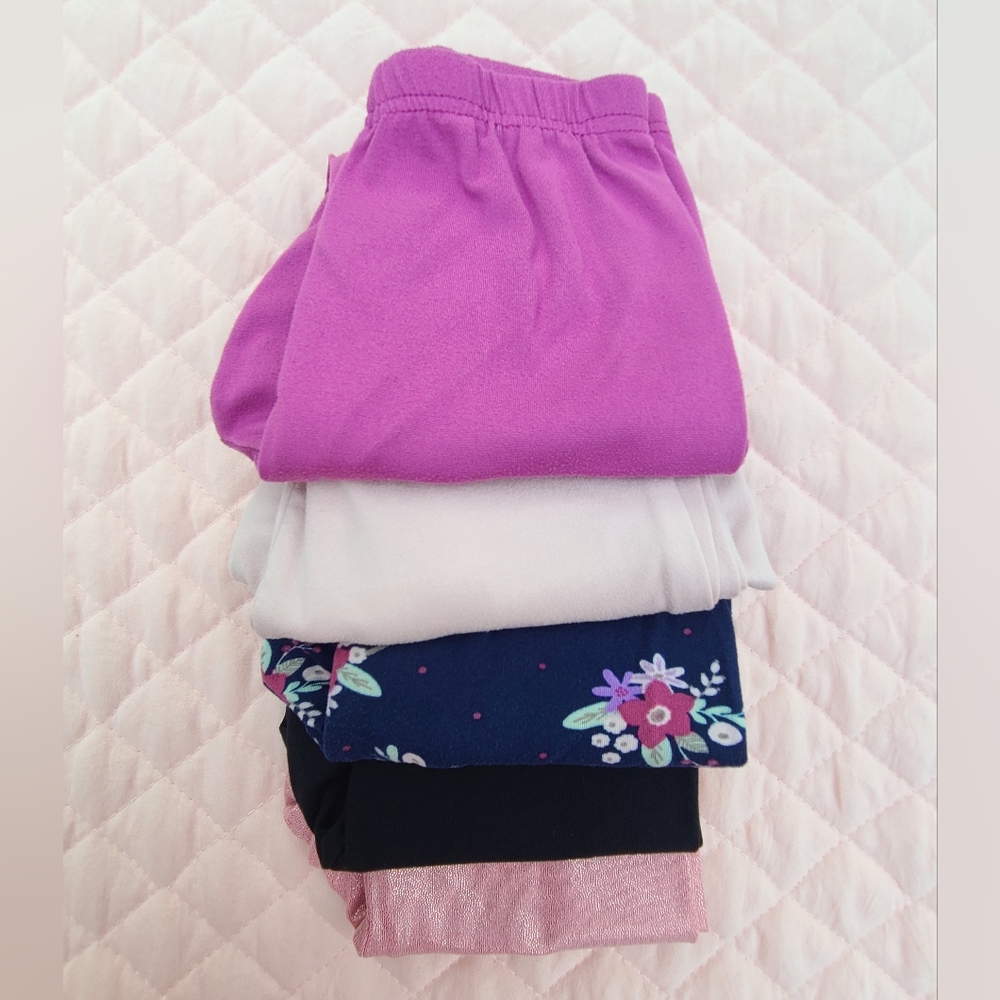 Leggings bundle for little girl, size 4-5